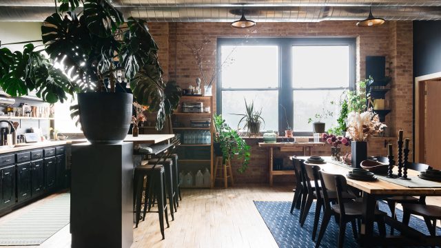 Transform Your Loft: Use Large Planters for Stylish Room Separation