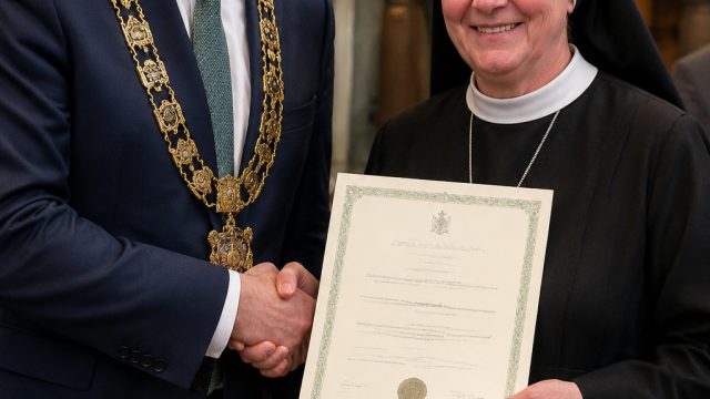 Celebrating Community: Donegal Nun Becomes Irish Citizen