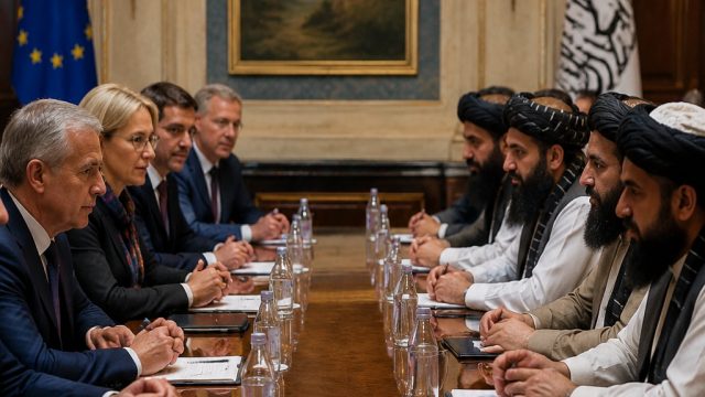 EU Engages Taliban: A Landmark Meeting F