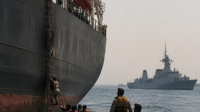 Evacuation Efforts Underway for Ships Tr