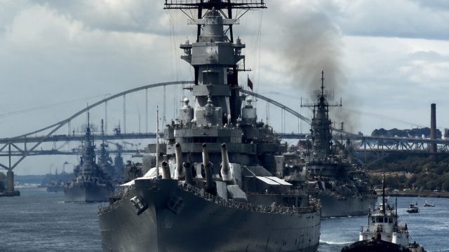 Battleships Depart Portland: A Historica