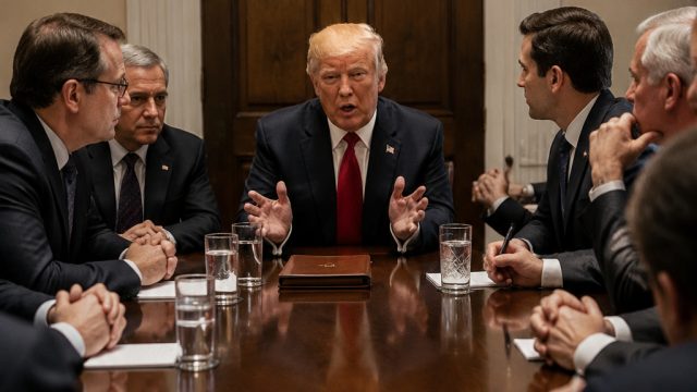 Trump's Closed-Door Meeting with Republi